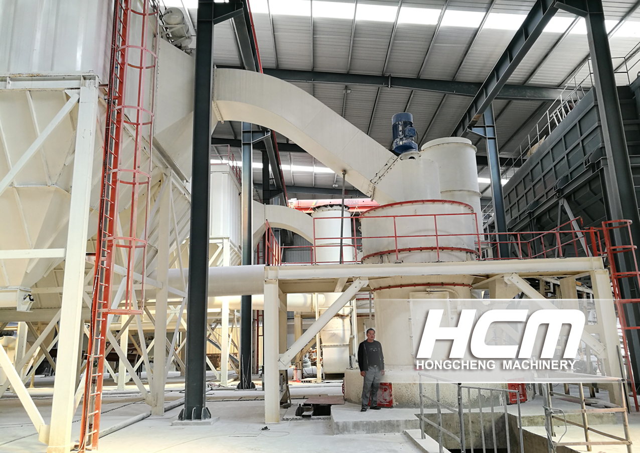 HC2000 Super-large Mill - Petroleum coke powder processing project of glass factory (marketing enterprise)